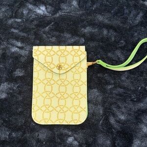 Top It Off Elegant Patterned Phone Case with Strap